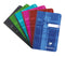 Notitieboek Clairfontaine 90x140mm lijn assorti | 5 stuks