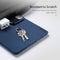 Dux Ducis Domo - Book Case voor iPad 10.2 Inch (2019/2020/2021) - Stylus pen houder - Blauw