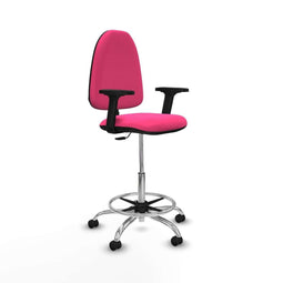 Piqueras y Crespo B2D05RP - Bureaustoel - Hoogteverstelbaar met armleuning - Roze