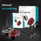 Inlustro Smart Fietslamp Set - Achterlicht met Remsensor - LED Fietslampjes Rood en Wit - USB Oplaadbaar - Waterdicht
