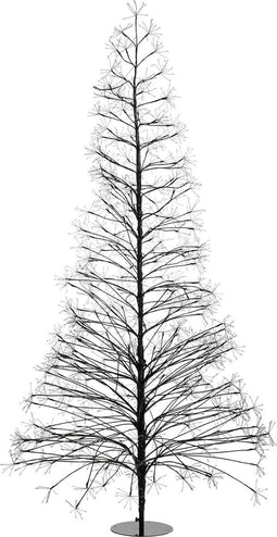 Luca Lighting Lichtboom Buiten - H180 x Ø80 cm - 2100 micro LED's - Zwart