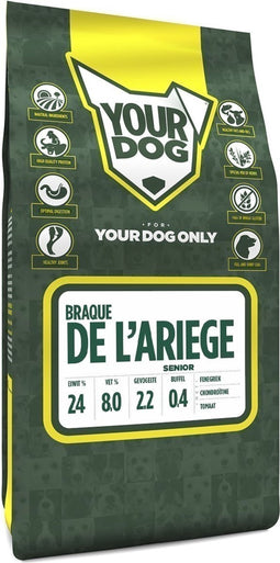 Yourdog Braque de l'ariege Rasspecifiek Senior Hondenvoer 6kg | Hondenbrokken