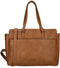 Enrico Benetti Lily 66450 - Dames laptoptas - 14 inch laptopvak - Cognac