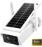 Fuegobird Q1 Zonne Energie Beveiligingscamera's - 4MP - Single-band (2.4 GHz) - IP Camera - Geïntegreerd zonnepaneel - IP66 Waterbestendig - Wit