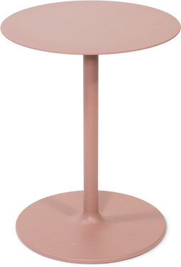 Spinder Design Lola - Bijzettafel - Trompetpoot - Misty Rose - Ø 40 cm