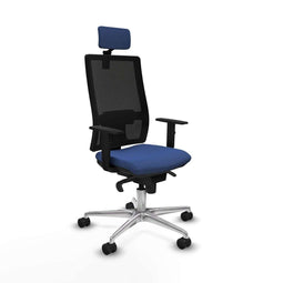 Bureaustoel Piqueras y Crespo 1D086N2 Marineblauw