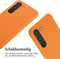 imoshion Hoesje Geschikt voor Samsung Galaxy S23 Hoesje Met Koord - imoshion Siliconen hoesje met koord - Oranje