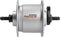 Naafdynamo Shimano Nexus DH-C3000-3N 3 Watt - 36 gaats - velgrem - zilver