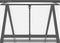 vidaXL - Tuinkas - met - basisframe - 445x169x195 - cm - aluminium - antracietkleur