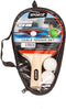 SportX Tafeltennis set - 2 batjes en 2 ballen - 2 sterren kwaliteit - Rood/Zwart (2 stuks)