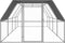 vidaXL - Kippenhok - 3x8x2 - m - gegalvaniseerd - staal