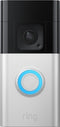Ring Video Doorbell 3 Plus - Videodeurbel - 1536p HD-video - Zilver/Zwart