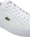 Lacoste POWERCOURT 125 2 SMA - Heren Sneakers - Wit - Zwart