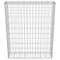 vidaXL - Schanskorfmuur - met - deksels - 80x20x100 - cm - gegalvaniseerd - staal
