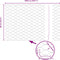 vidaXL - Hexagon - Hek - Grijs - 0,6x10 - m - Staal