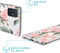 iMoshion Hoesje Geschikt voor Samsung Galaxy A51 Hoesje Siliconen - iMoshion Design hoesje - Roze / Transparant / Cherry Blossom