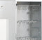 vidaXL BBQ-rookoven met houtsnippers 44,5x29x110 cm staal