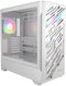 XPG Starker AIR BTF - Midi Tower PC Gamen - ATX EATX micro ATX Mini-ITX - Wit