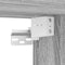 vidaXL - Hangkast - 20x29,5x60 - cm - bewerkt - hout - grijs - sonoma - eikenkleurig
