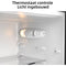 CHiQ FBM157L42 - Koel-vriescombinatie - 157 Liter - Low Frost - Hoogte 144 cm - Dark Stainless Steel