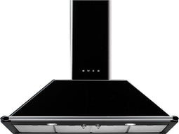 Smeg KT110BLE - Wandschouw Afzuigkap - 820 m³/uur - Zwart