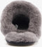 UGG W Scuffette II - Dames Sloffen - Suède/Wol - Zwart/Grijs - Maat 37