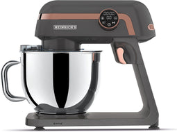 Heinrich's HKM 8079 - Kneedmachine 1800 Watt - 7 liter met dubbele kneedhaak - Grijs