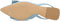 POSH by Poelman LOA Slingbacks - Dames - Blokhak 1.5 cm - Licht denim - Maat 40