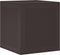 vidaXL - Tuinopbergbox - Bruin - 55x53x57 - cm - PP