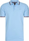 Mario Russo Polo shirt Edward - Polo Shirt Heren - Poloshirts heren - Katoen - Lichtblauw