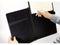 Sigel business organiser - Conceptum Flex - A4 - kunstleer - zwart - leeg - 3 metalen geleiders elastieksluiting - pennenlus en insteekvakken - SI-CF110