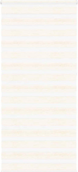 vidaXL - Zebra - rolgordijn - 100x230 - cm - stofbreedte - 95,9 - cm - marmerbeige