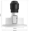 Philips Hue Adore - badkamerinbouwspot - warm tot koelwit licht - wit (1-pack)