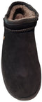 Warmbat Conner CNR4210 - Pantoffel - Suède - Merino schapenvacht - Zwart