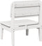 vidaXL - Tuinstoel - 60x52,5x72 - cm - massief - grenenhout - wit