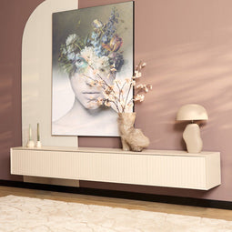 StarFurn Zwevend Tv-meubel Madison Zand 240cm