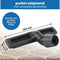 DEGG DG114 - Universele Parketborstel - Geschikt voor Miele Philips AEG Rowenta - 30-37mm