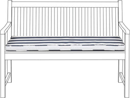 VIVARA - Tuinkussen - Blauw - 112 x 54 cm - Polyester