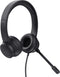 Trust HS-201 - Over Ear headset - USB aansluiting met microfoonmute - Zwart