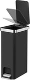 EKO Hana Slim - Pedaalemmer 40L - Soft Close - Zwart