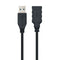 USB-kabel NANOCABLE 10.01.0903-BK Zwart 3 m
