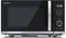 Sharp YC-QS204AE-B - Magnetron 800W - 20L Flatbed - Zwart