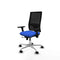 Piqueras y Crespo 3D086N0 - Bureaustoel - Verstelbare hoogte met armleuning - Blauw