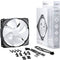 NoiseBlocker eLoop B12-PS - PC-ventilator - Bionische lusrotor - Wit (1x)