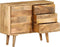 vidaXL - Dressoir - 90x30x69 - cm - massief - mangohout