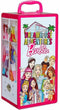 Klein toys Barbie-kledingkoffer - kledingrekken en -legplanken - incl. accessoires- meerkleurig