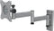 SpeaKa Professional SP-WMM-202 - Monitor-wandbeugel - Kantelbaar Zwenkbaar - Zilver
