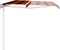 vidaXL - Luifel - automatisch - uittrekbaar - 350x250 - cm - oranje - en - bruin