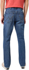 Wrangler Heren Jeans Broeken STRAIGHT regular/straight Fit Blauw 33W / 30L Volwassenen