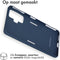 iMoshion Hoesje Geschikt voor Xiaomi Poco F4 GT 5G Hoesje Siliconen - iMoshion Color Backcover - Donkerblauw